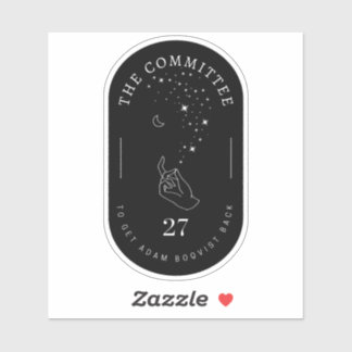 Committee to get Adam Boqvist Back Sticker