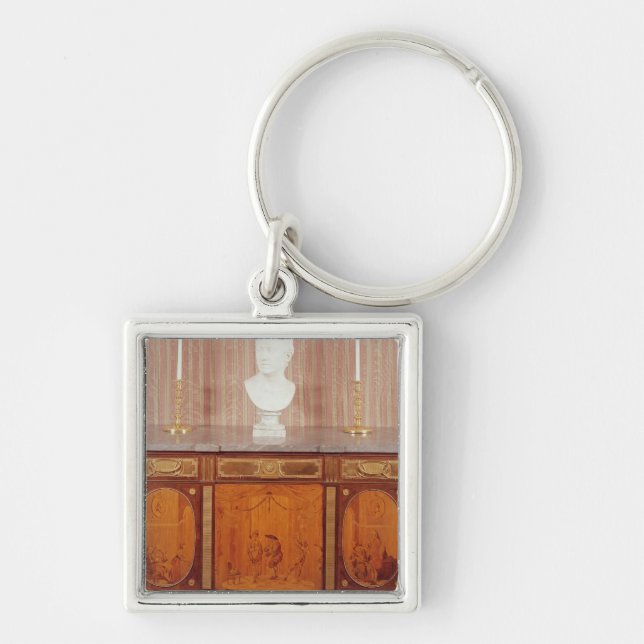 Commode, 1776-79 keychain (Front)