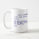 Commodore 64 Drink Coffee Basic Program Coffee Mug at Zazzle