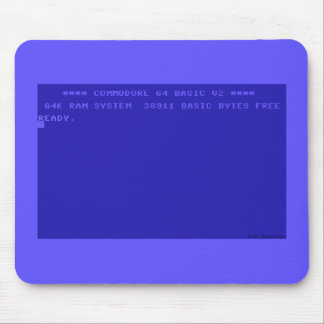 Commodore 64 mouse pad