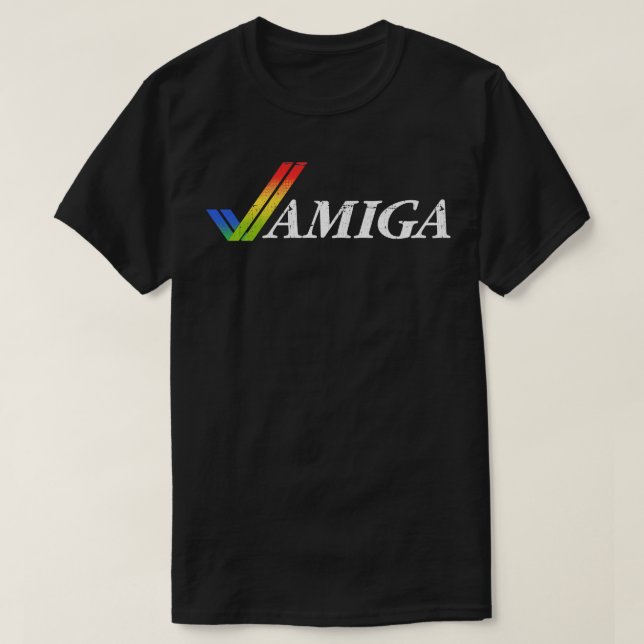 Commodore Amiga Retro T-Shirt (Design Front)