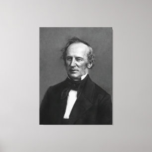 Commodore Cornelius Vanderbilt Portrait circa 1850 Canvas Print