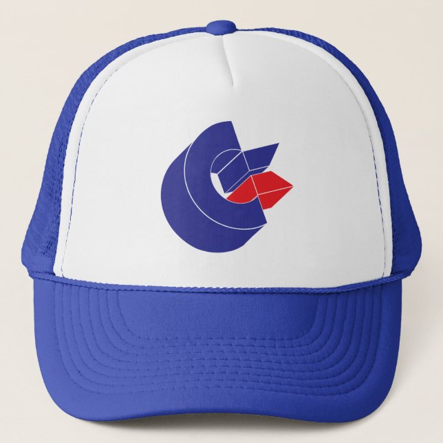 Commodore Logo Trucker Hat (Front)