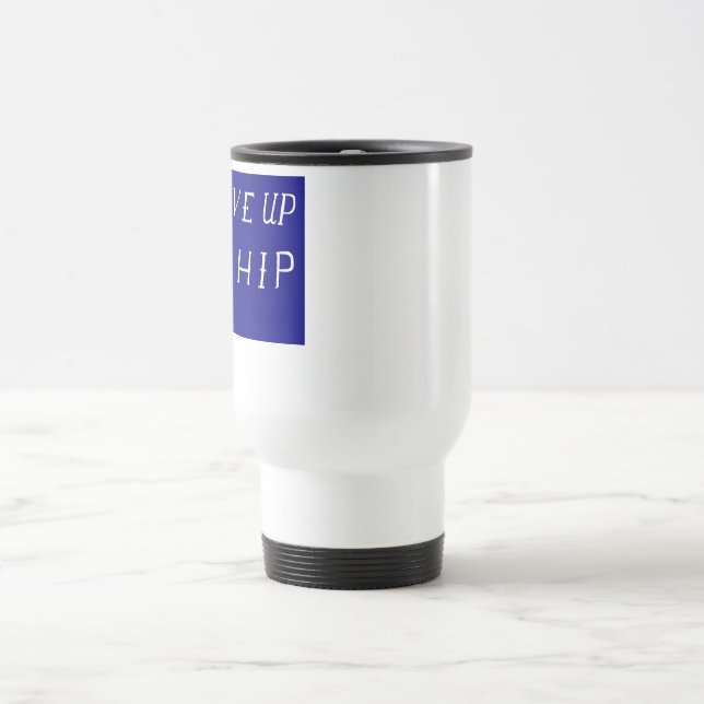 Commodore Perry's Flag Travel Mug (Center)