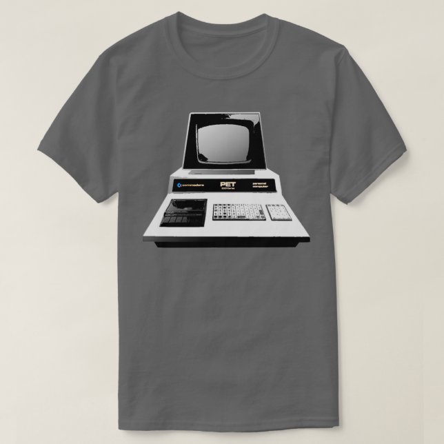 Commodore Pet Retro Computer T-Shirt (Design Front)