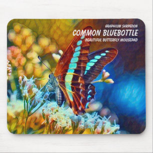 Common Bluebottle Mouse Pad