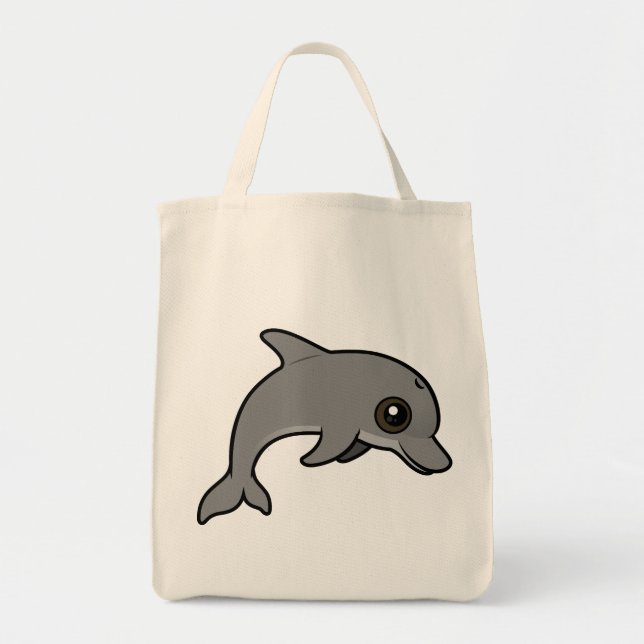 Common Bottlenose Dolphin Tote Bag (Front)