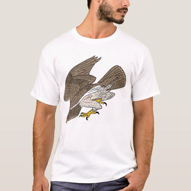 Common Buzzard (of Europe) T-Shirt (Front)