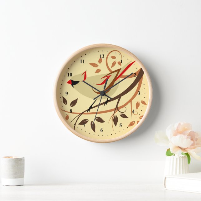 Common Cardinal Clock (Home)