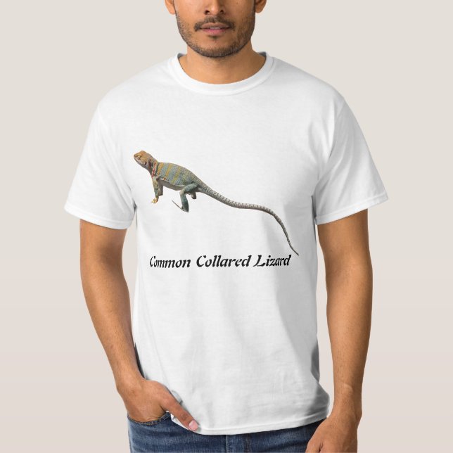 Common Collared Lizard T-Shirt (Front)