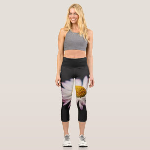 Common Daisy lecapcna Capri Leggings