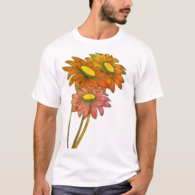 Common daisy Transvaal daisy Common sunflower T-Shirt (Front)