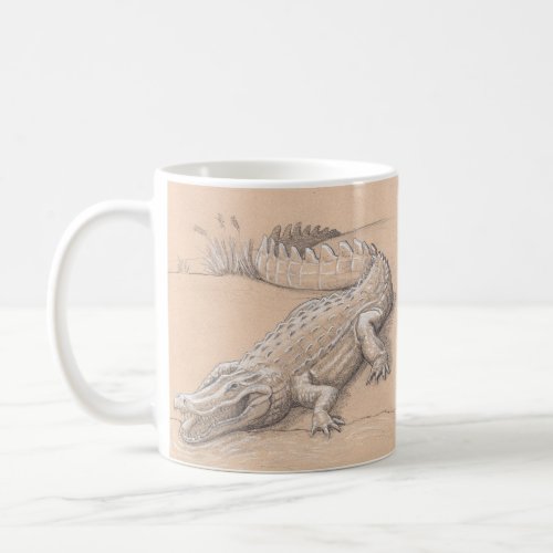 Common Descent Alligator Coffee Mug