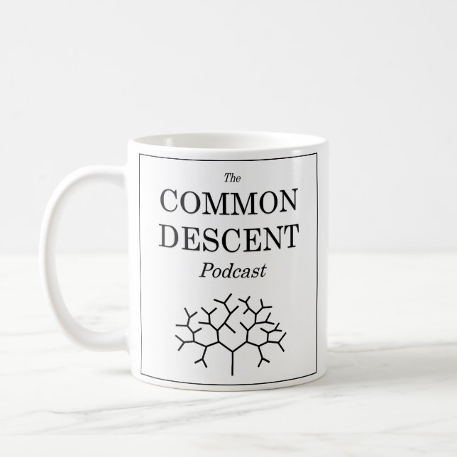 Common Descent Podcast Classic Logo Mug (Left)