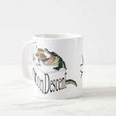 Common Descent Snake and Gator Coffee Mug (Front Left)