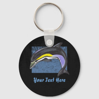 Common Dolphin Keychain