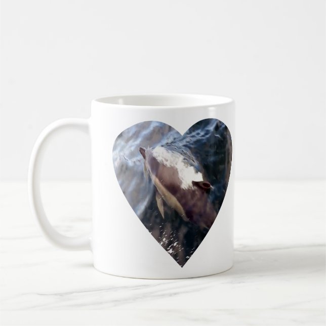Common Dolphin Surfacing Mug (Left)