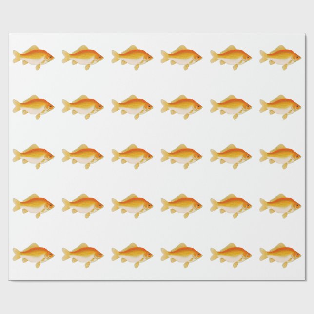 Common Goldfish Wrapping Paper (Flat)