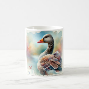 Common Goose 030924AREF118 - Watercolor Coffee Mug