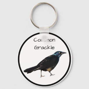 Common Grackle Keychain