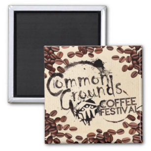 Common Ground Coffee Festival Magnet