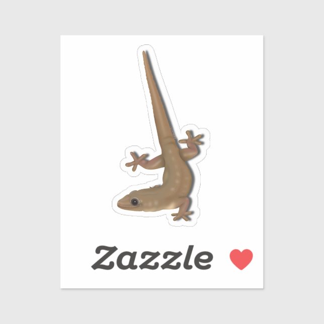Common House Gecko Sticker (Sheet)