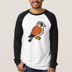 Common Kestrel Men's Canvas Long Sleeve Raglan T-Shirt