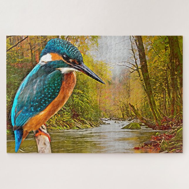 Common Kingfisher Jigsaw Puzzle (Horizontal)