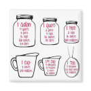 Common kitchen measurements magnet Common kitchen measurements magnet