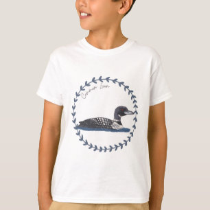 Common loon bird illustration T-Shirt