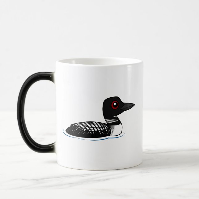 Common Loon, breeding adult Color Morph Mug (Left)