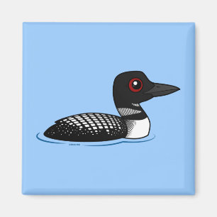 Common Loon, breeding adult Magnet