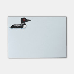 Common Loon, breeding adult Post-it Notes