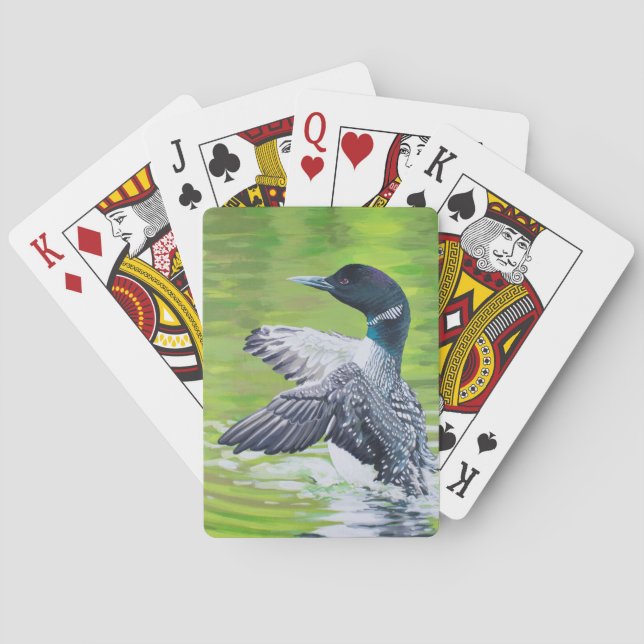 Common Loon Poker Cards (Back)