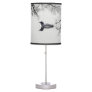 Common Loon Swims in a Northern Lake in Winter Table Lamp