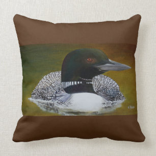 Common Loon Throw Throw Pillow