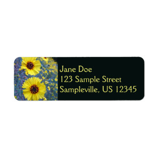 Common Madia Flowers at Sequoia National Park Label