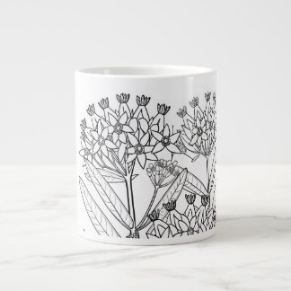 Common Milkweed - Asclepias syriaca - Native Plant Giant Coffee Mug