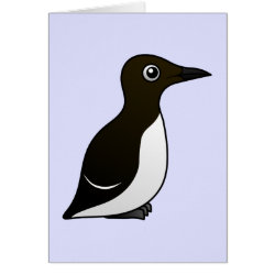 Common Murre (stand) Greeting Card