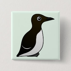 Common Murre (stand) Square Button
