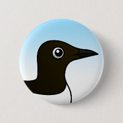 Common Murre (swim) Round Button