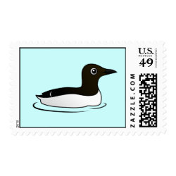 Common Murre (swim) Medium Stamp 2.1