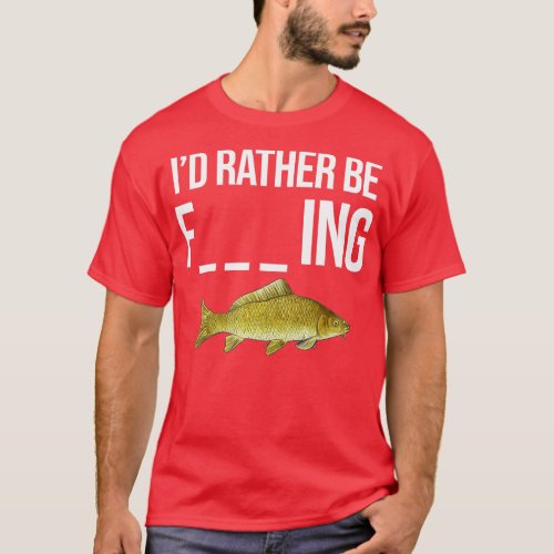 Common p Fishing Euro Freshwater Fish Boyfriend T_Shirt