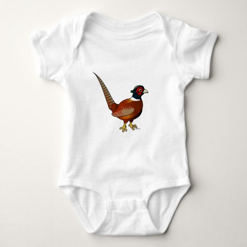 Common Pheasant Baby Bodysuit