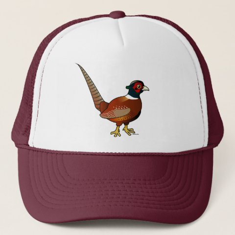 Birdorable Common Pheasant Trucker Hat | Cute Bird Gifts