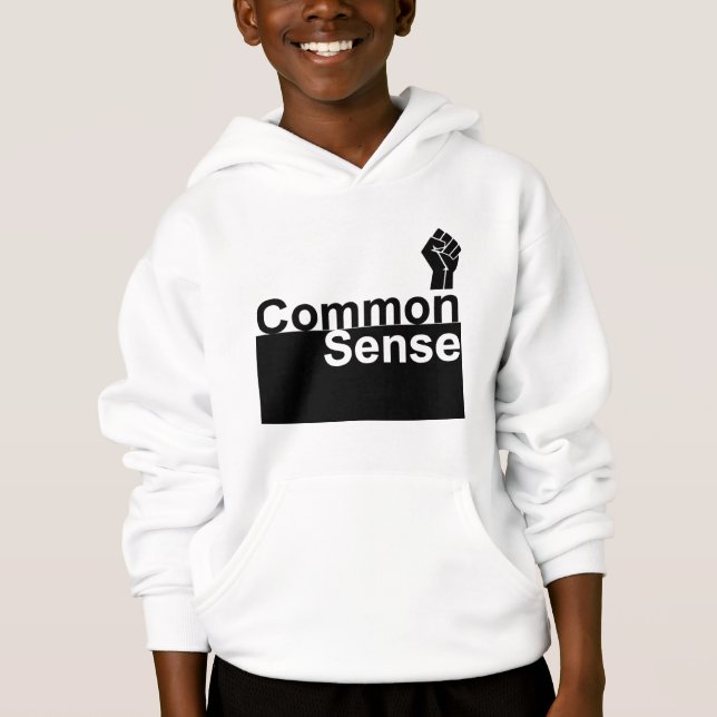 Common Sense 1 Hoodie (Front)