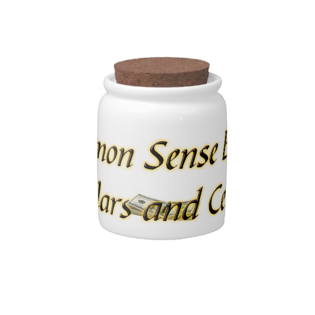 Common Sense Candy Jar (Front)
