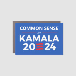 Common Sense for Kamala Harris Car Magnet