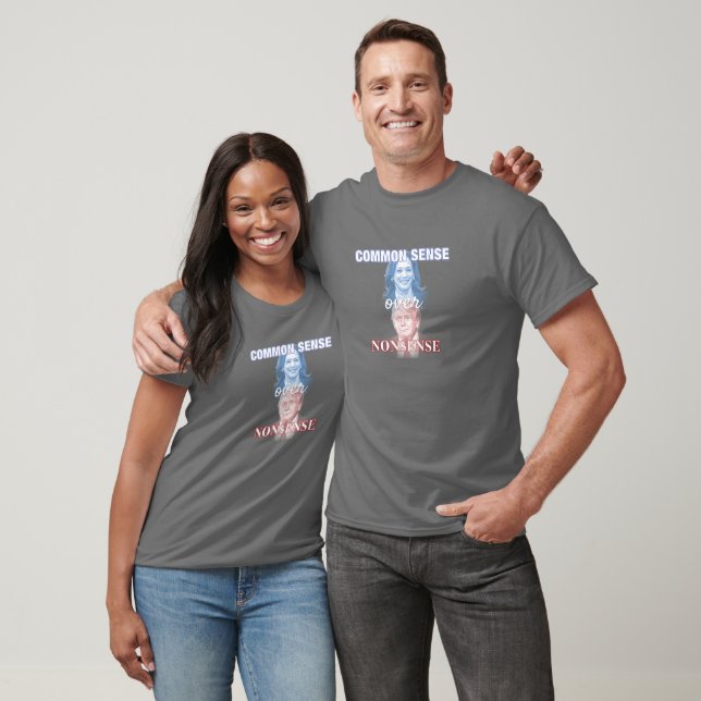 Common Sense Over Nonsense Vote 2024 T-Shirt (Unisex)