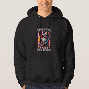 Common Sense Taste So Good Gnome Beer 4th of July Hoodie